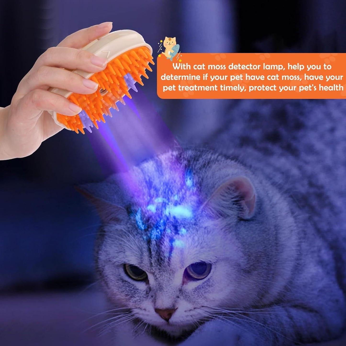 Cat Steam Brush