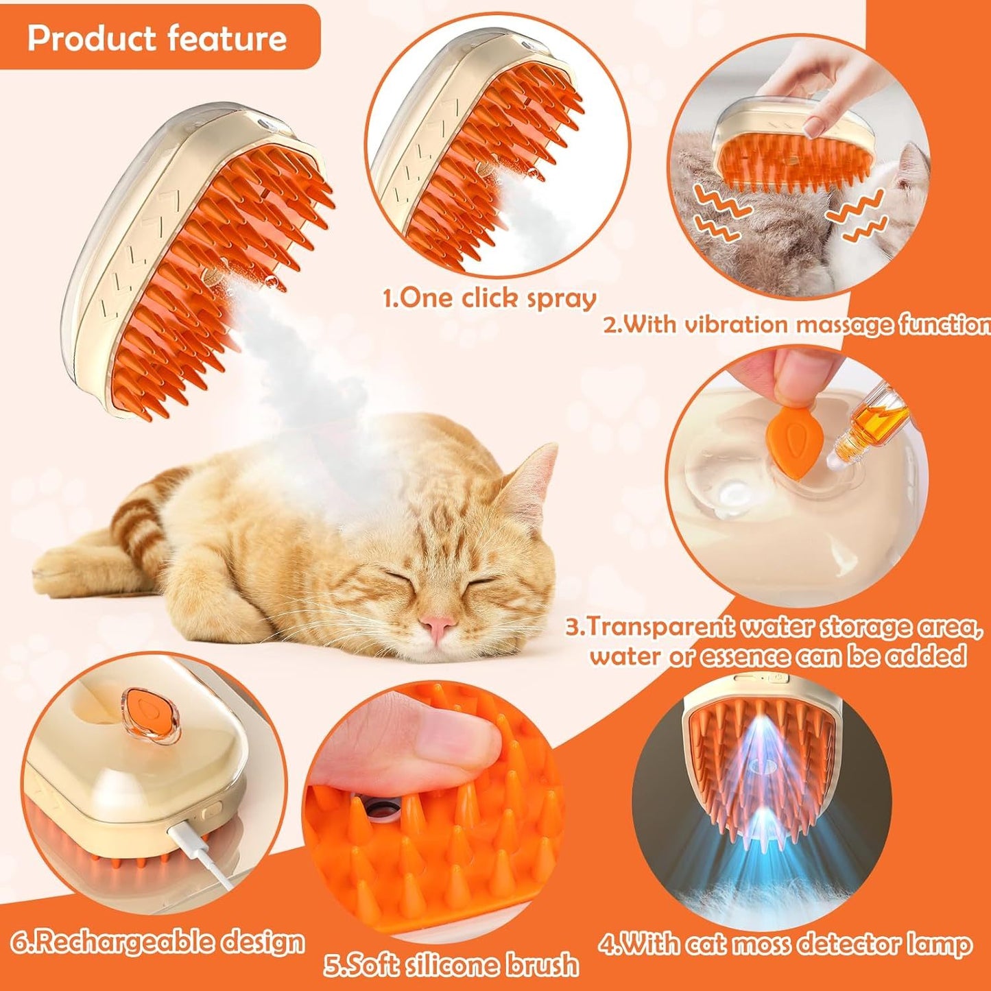 Cat Steam Brush